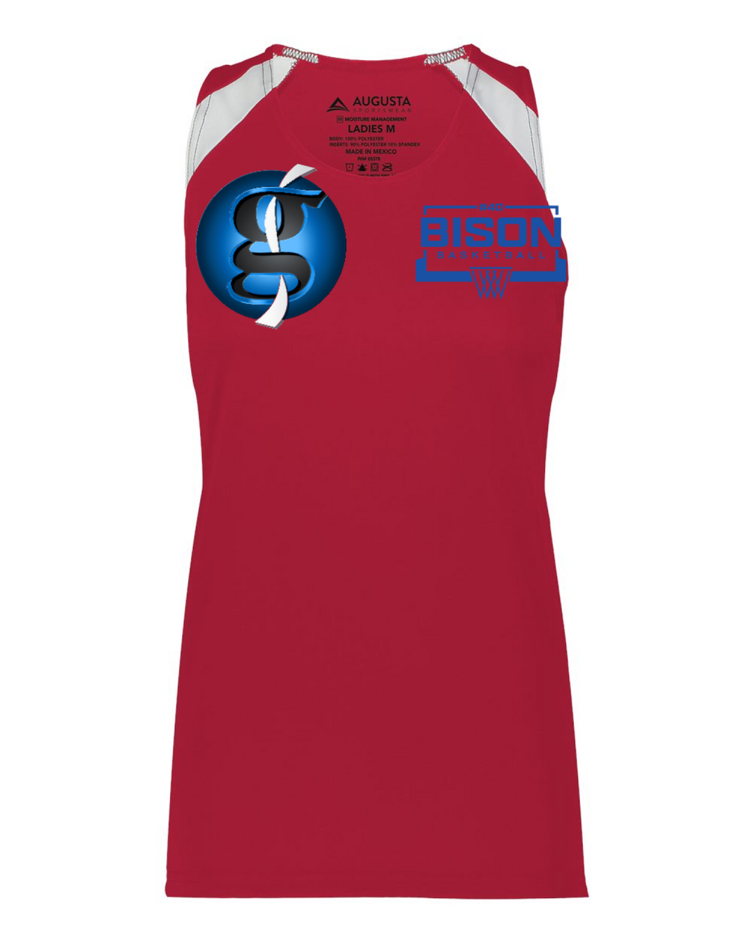 Front Design - Scarlet/ White