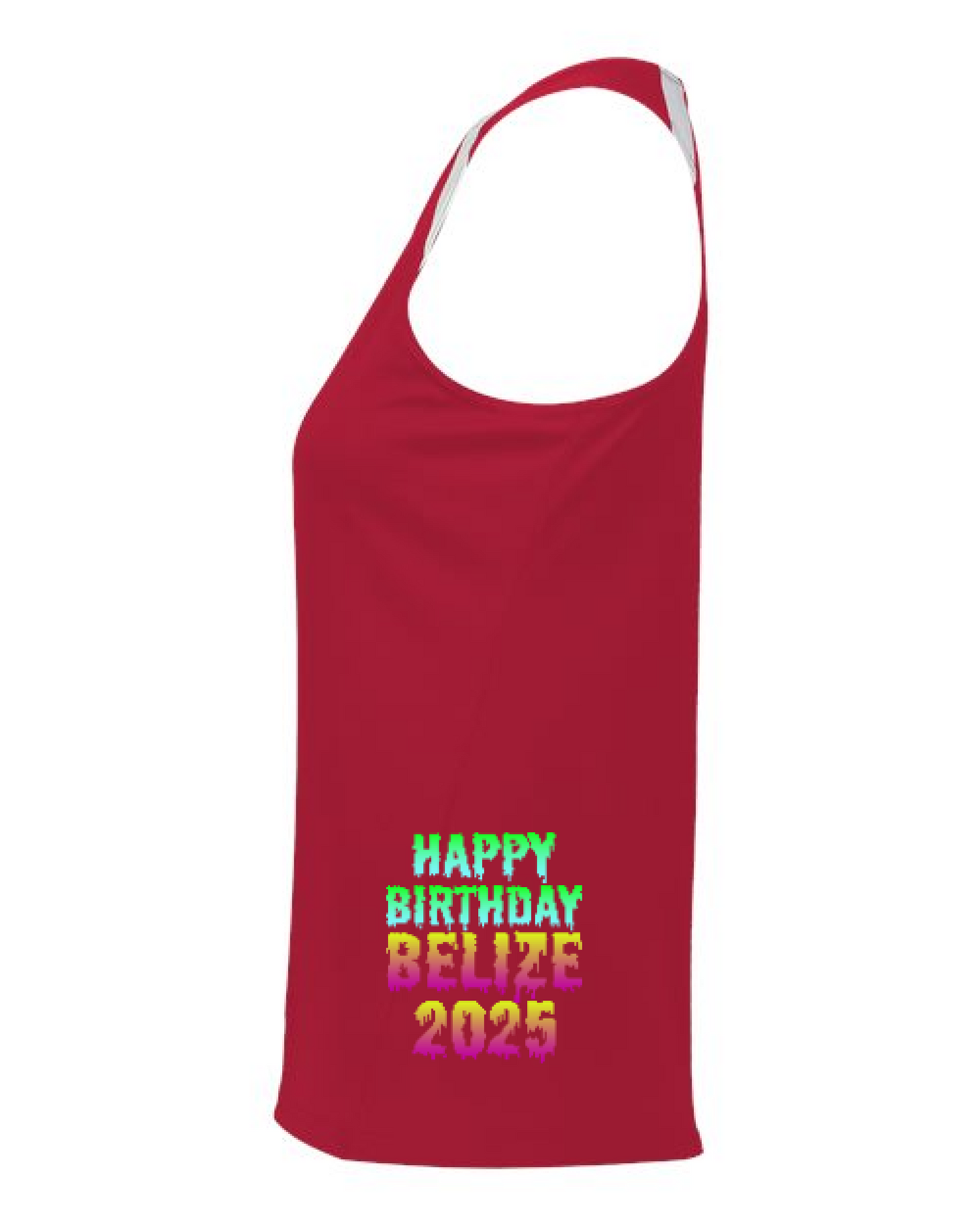 Side Design - Scarlet/ White