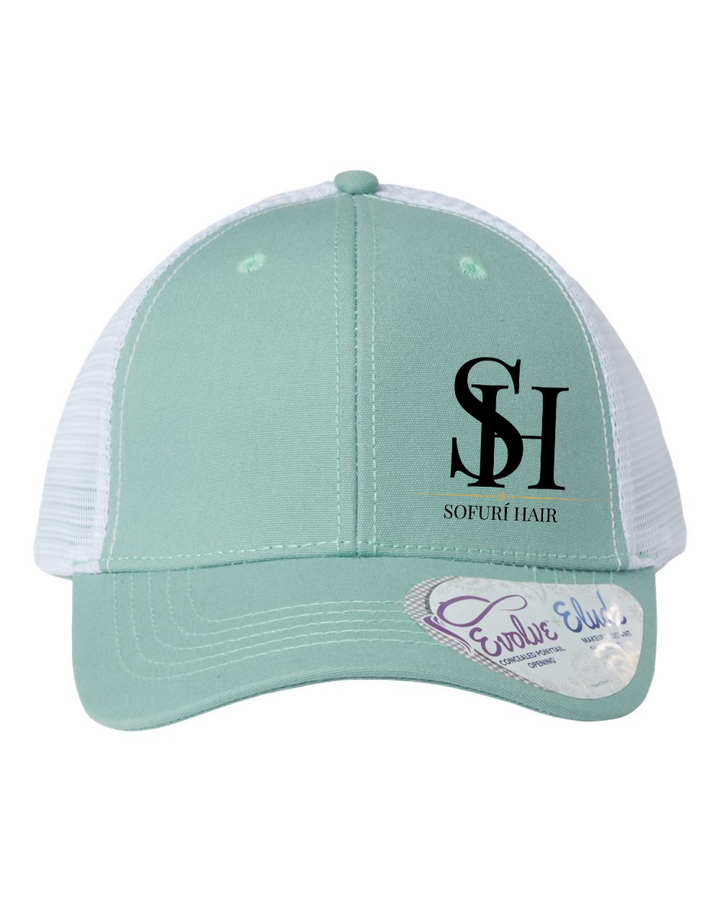 Front Design - Seafoam/ White