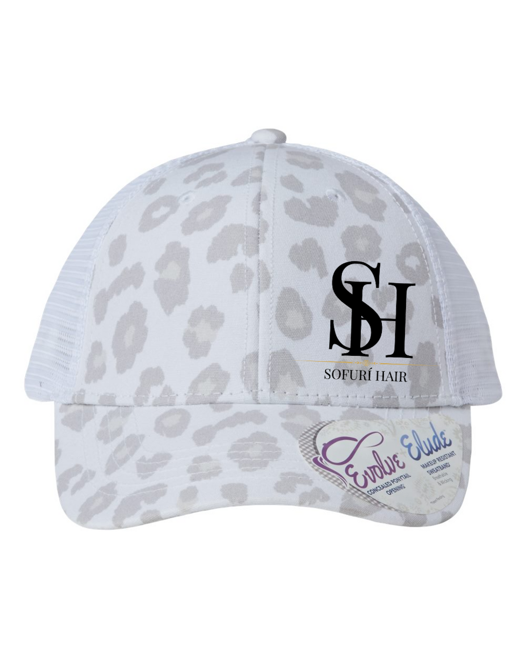 Front Design - Snow Leopard/ White