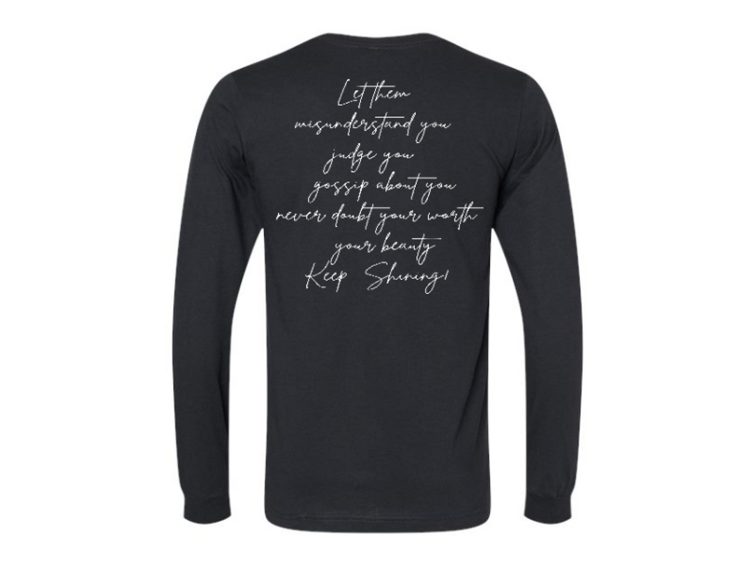 Back Design - Solid Black Blend