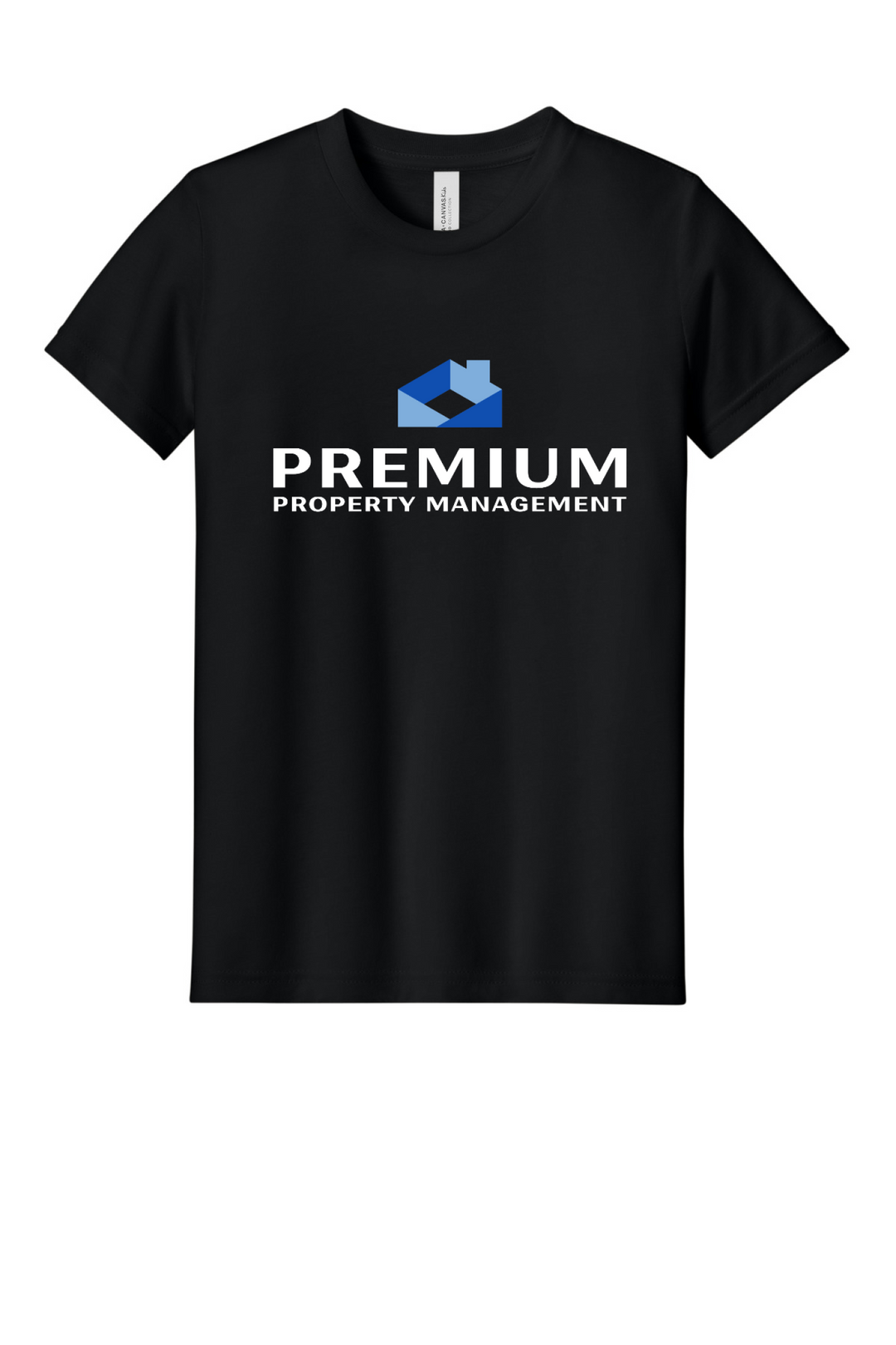 Front Design - Solid Black Triblend