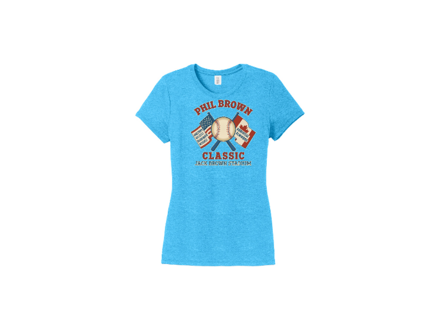 District Women's Perfect Tri Tee. DM130L