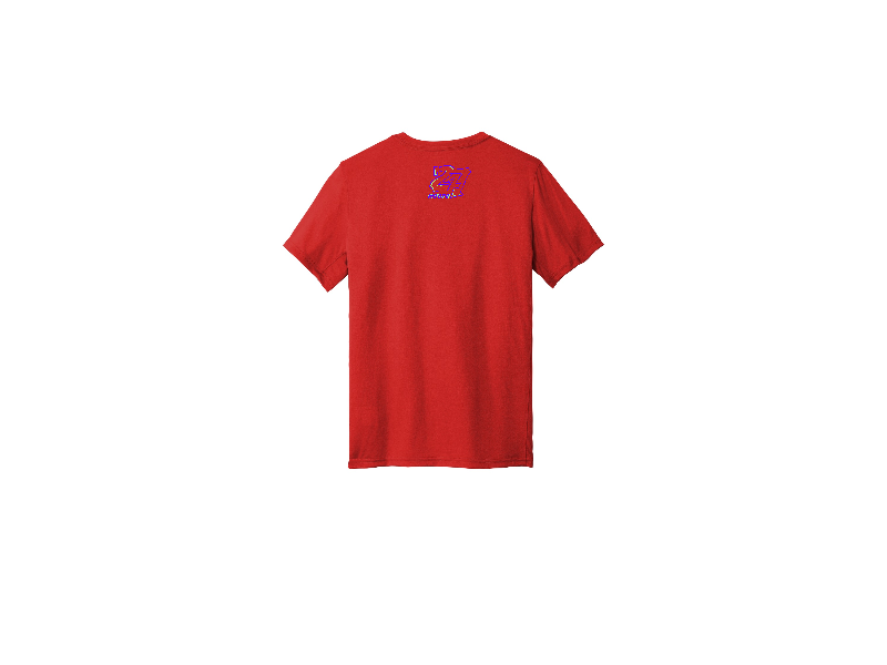 Back Design - University Red