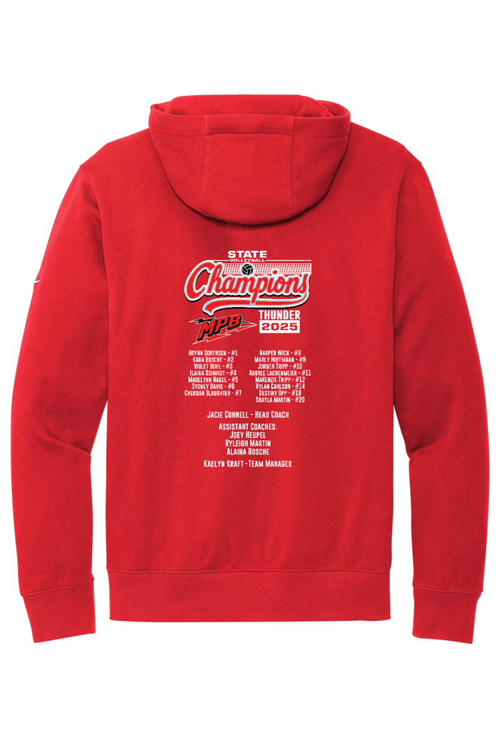 Back Design - University Red