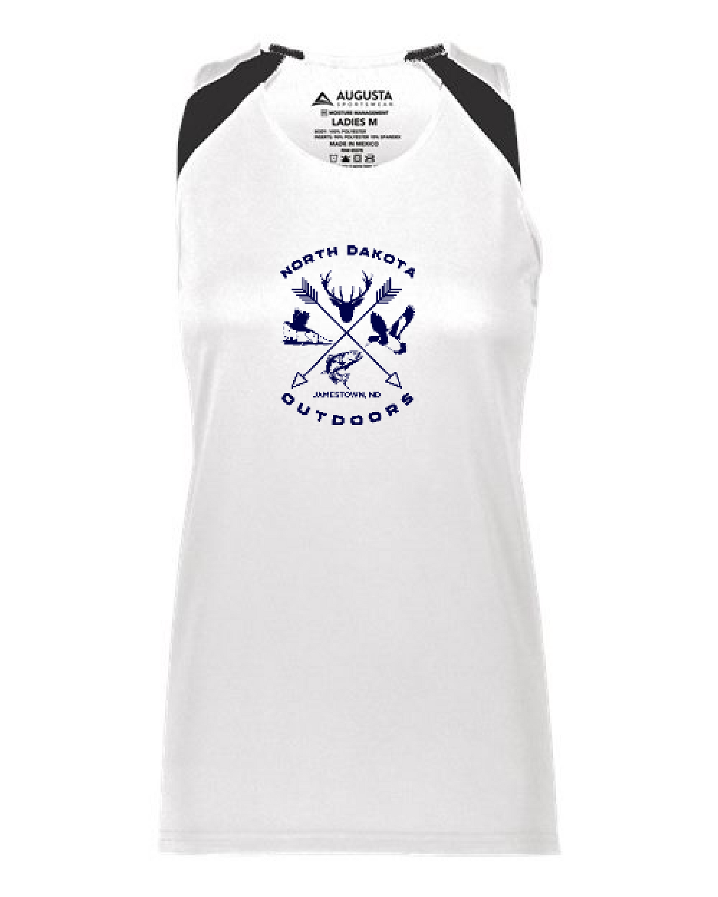 Front Design - White/ Black