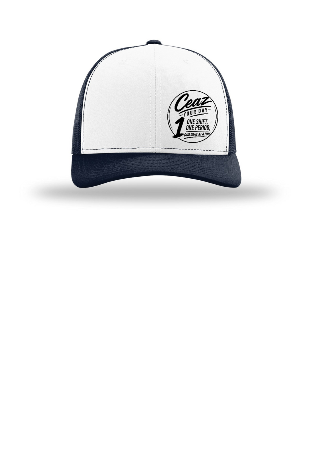 Front Design - White/ Navy/ Navy