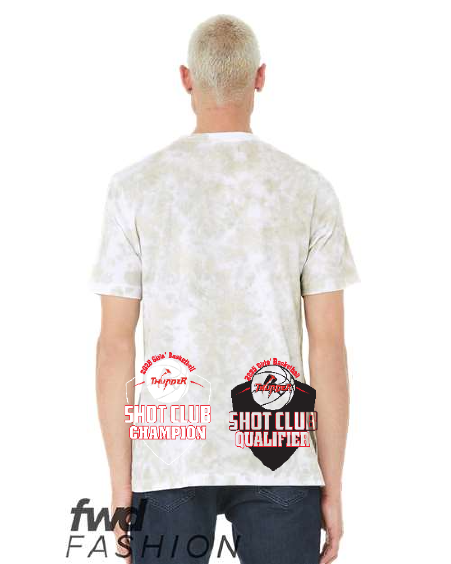 Back Design - White/ Olive Oil