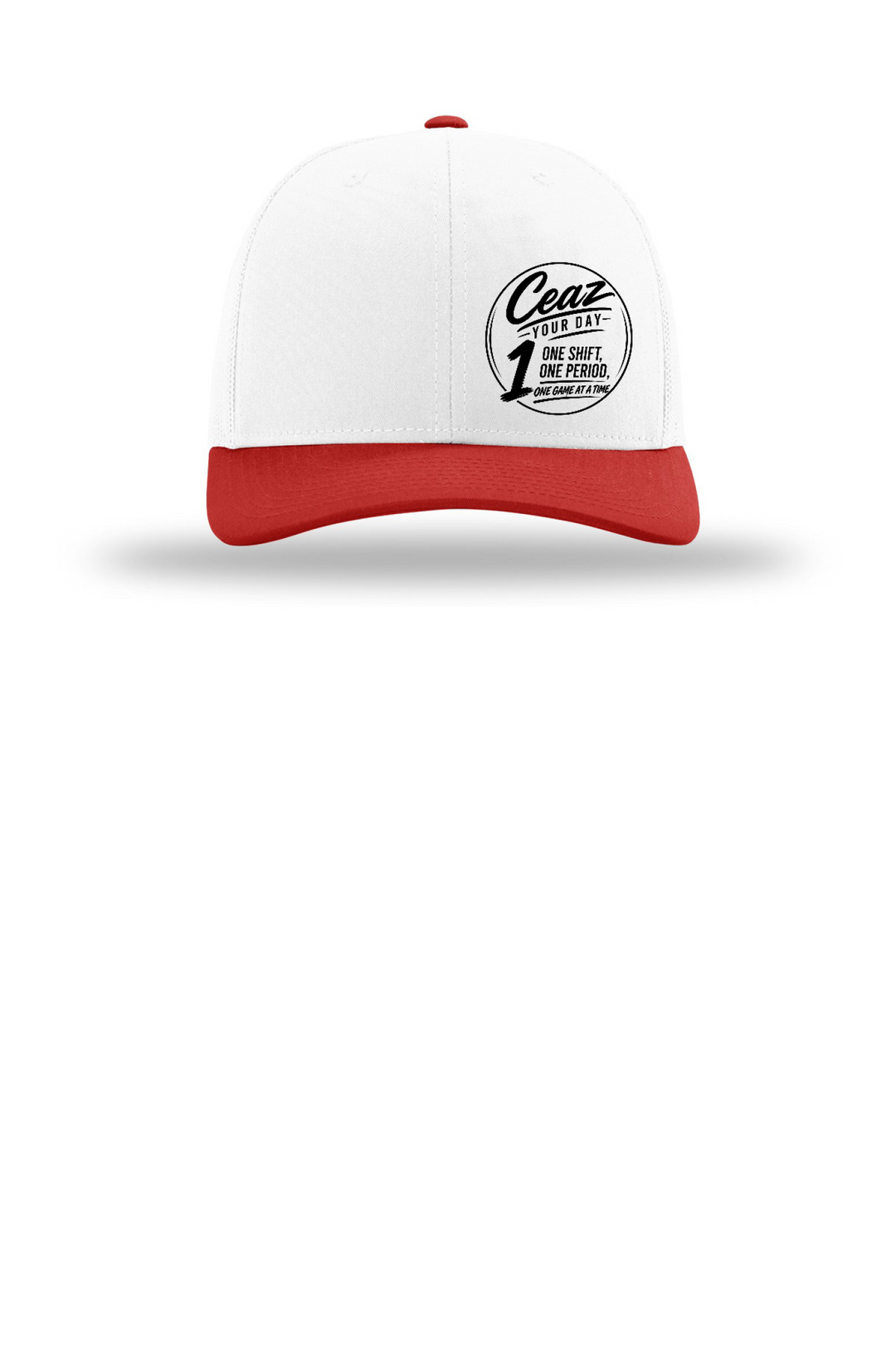 Front Design - White/ White/ Red