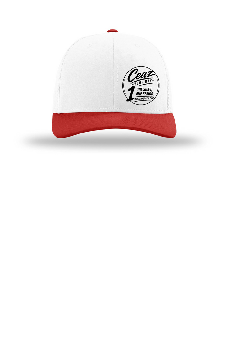 Front Design - White/ White/ Red